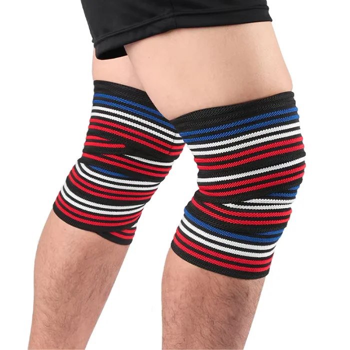 Heavy Duty Powerlifting Fitness Knee Wraps